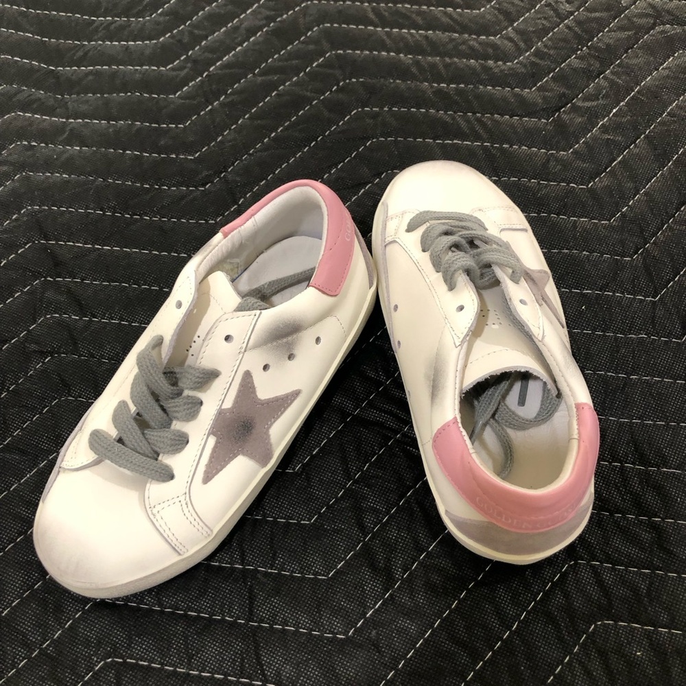 Golden Goose Leather Kids Sneakers